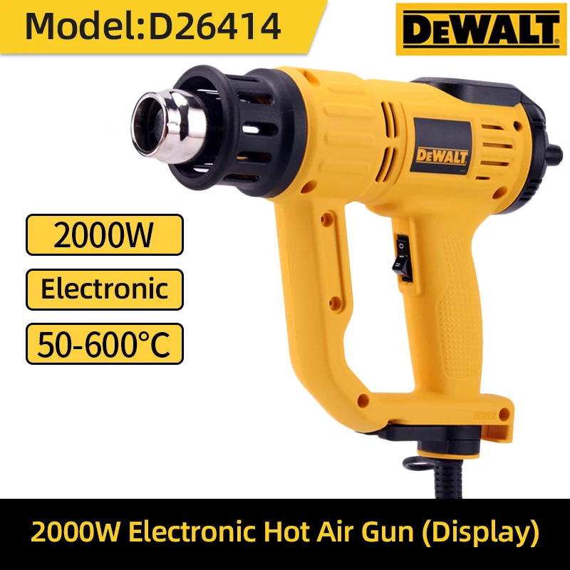 DEWALT Heavy Duty Heat Gun With LCD Display At, 55 OFF