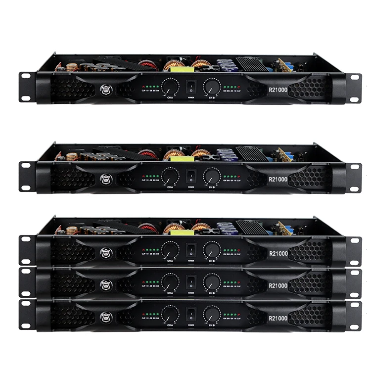 

Roland Crown 2 channels class d power amplifier audio dj sound 2 ohms stable 1000watt 1u digital amp