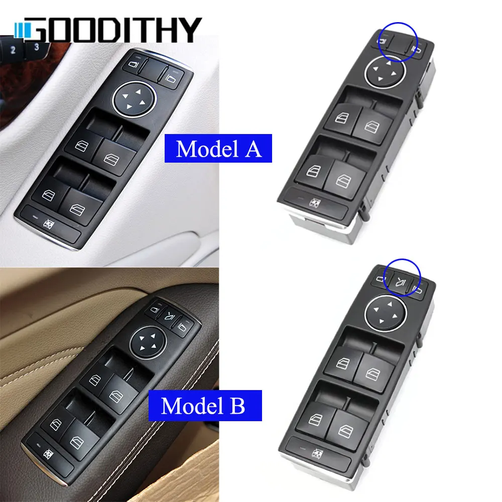 

W166 W292 Interior Electric Power Master Window Lifting Control Switch Button For Mercedes Benz ML GL GLE GLS Class 1669054400