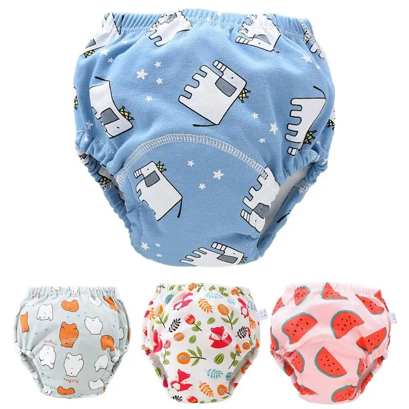 

Kids Training Swimming Pants Lightweight And Washable Swim Diaper Covers Cotton 6-layer Protection Underwear For Kids Toddler