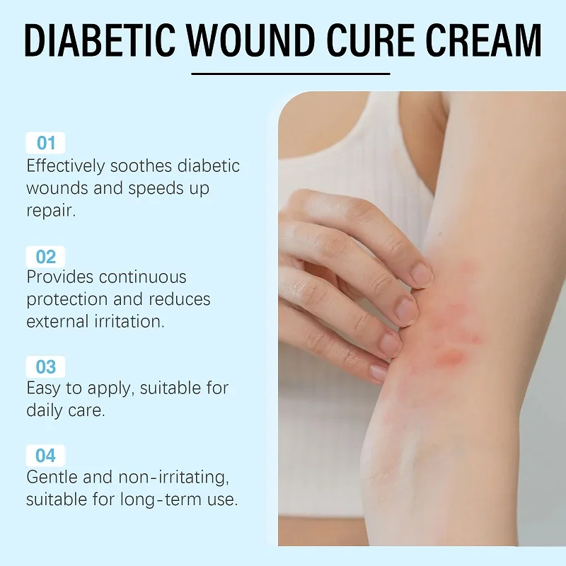 Bedsores Treatment Cream Removal Rot Myogenic Pressure Sores Ulcer Festering Wound Healing Anti Infection Necrotic Skin Ointment