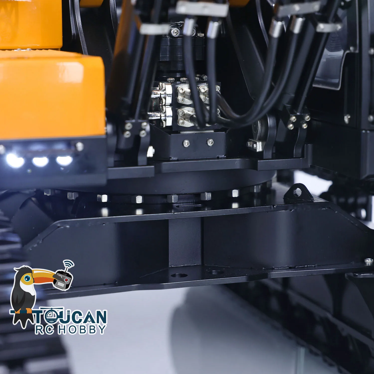 S5b9362feab92464392dee141939dd2ceA K980 SY980H KABOLITE RC metalowa ciężka koparka SANY 1/14 hydrauliczna koparka do uziemienia Model świetlny nagłośnienie zabawka do montażu