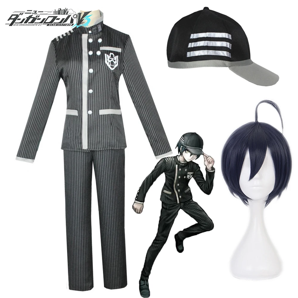 Danganronpa V3 Saihara Shuichi School Uniform Cosplay Costume