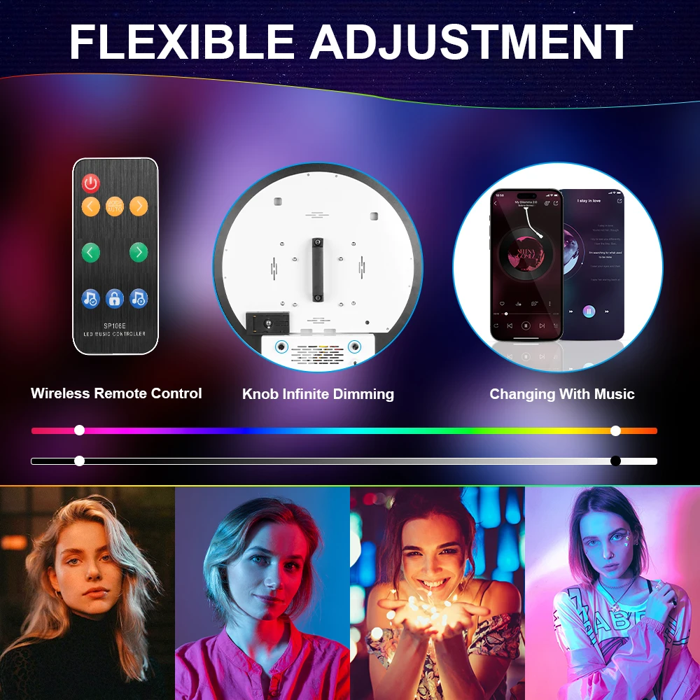 LED Photo Booth Machines Selfie For iPad 12.9inch 3rd 4th 5th 6th For Party Birthday Events Portable Photobooth 4