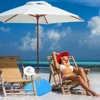 1pcs Beach Umbrella Sandbag Base Outdoor Sun Umbrella Courtyard Sun Umbrella Base Fixed Sandbag Anti Collapse Sandbag 4