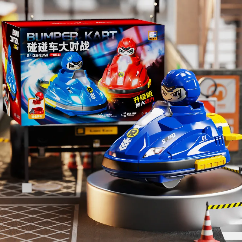 سيارة ممتصة للصدمات تعمل بالتحكم عن بعد لشخصين معر...