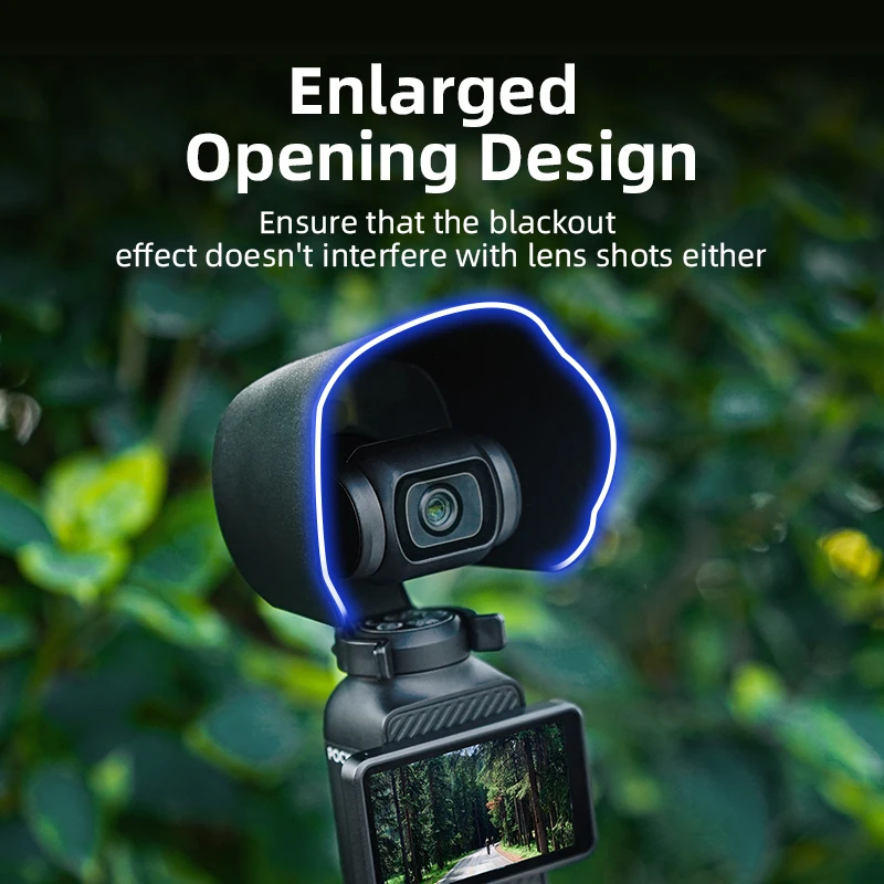 Per Dji Osmo Pocket 3 Lens Hood Parasole Cover Accessori Per Cover Protettiva Antiriflesso