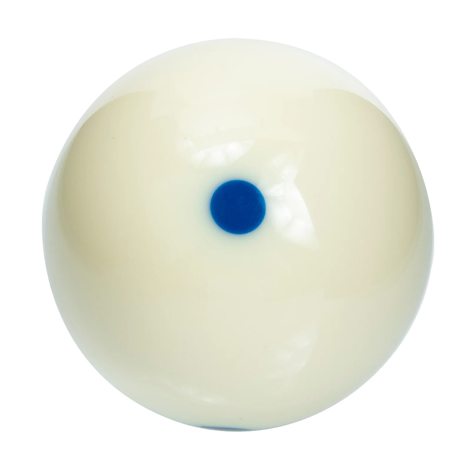 

Billiard Cue Ball Resin Billiards Pool with Six Dots Wear-resistant White Balls Accessory Replacement