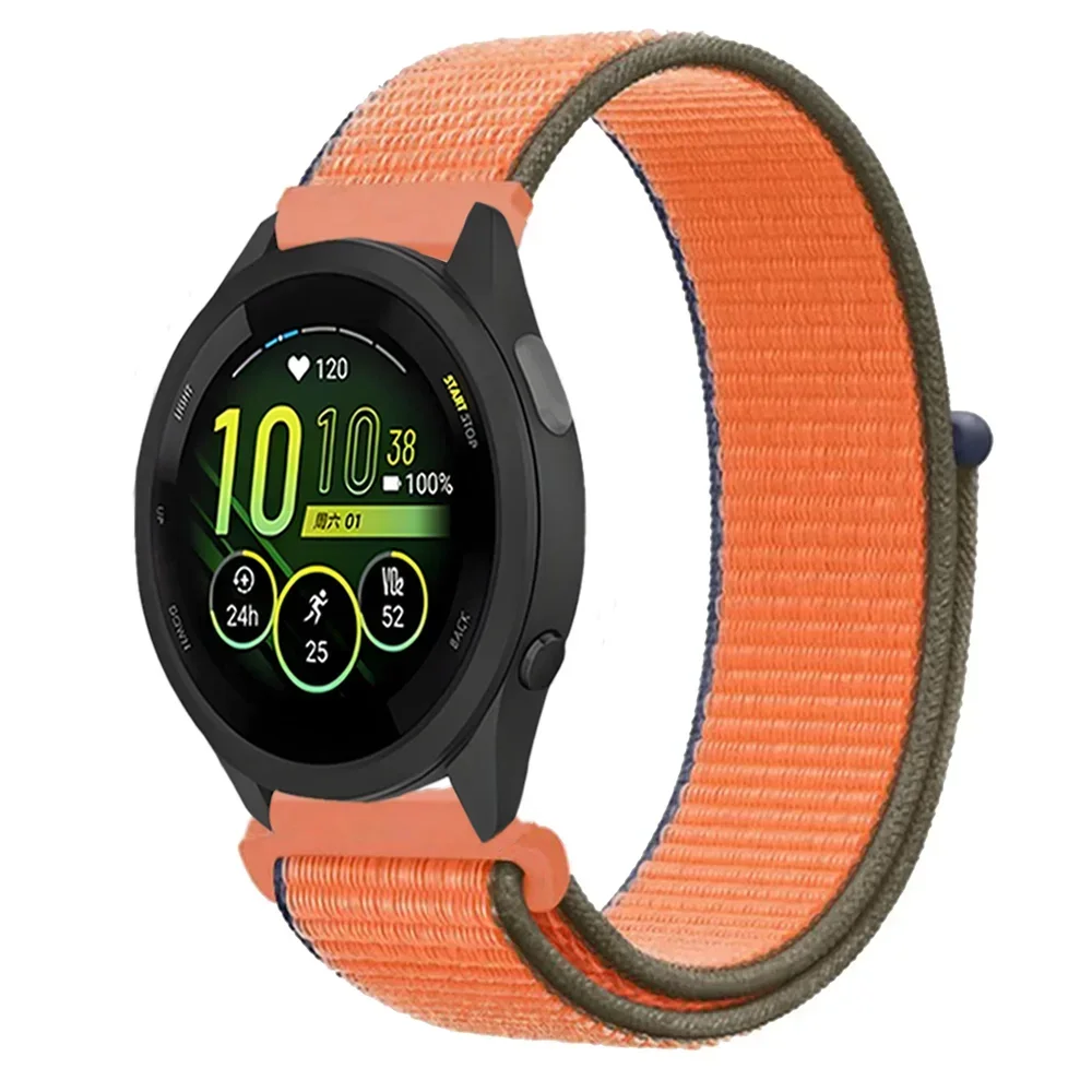 Nylon Braided Bracelet Band, 20mm 22mm Strap