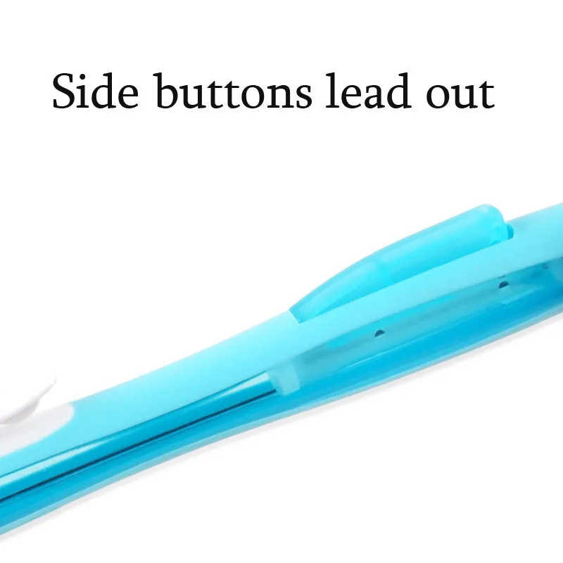 Japanese Uni Mechanical Pencil 0.5mm Candy Color Press Writing Primary School Students Practice Writing Automatic Pencil Station 6
