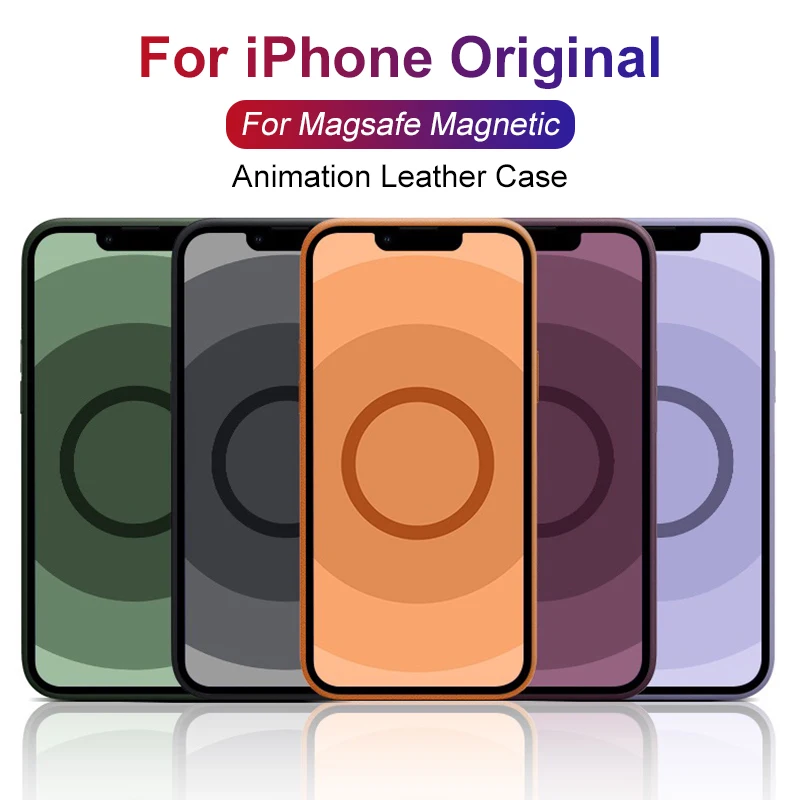 Étui Portefeuille Cuir Magnétique Pour IPhone 12/13/14 – Charge Sans Fil – Suteni Noir
