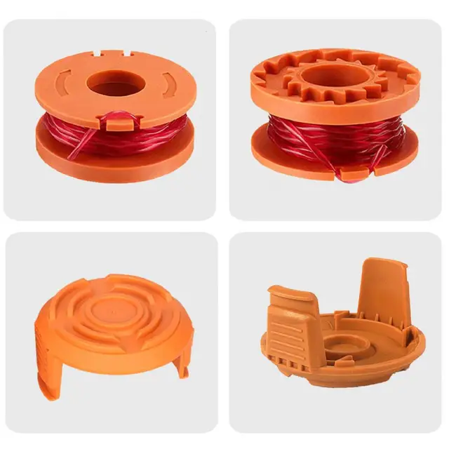 1 Állítsa Be A Gyomi Evő Húros Munkaerő-Megtakarító Nylon Fűnyíró-Kötél Gyorsabb Gyorsulás Nagy Szilárdságú Trimmer Vonal Worx/Wa0010-Hez - Image 5