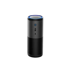 Compact UVC Air Purifier with H13 HEPA Filter and USB Output for Efficient Smoke and Odor Elimination (Air purifier)