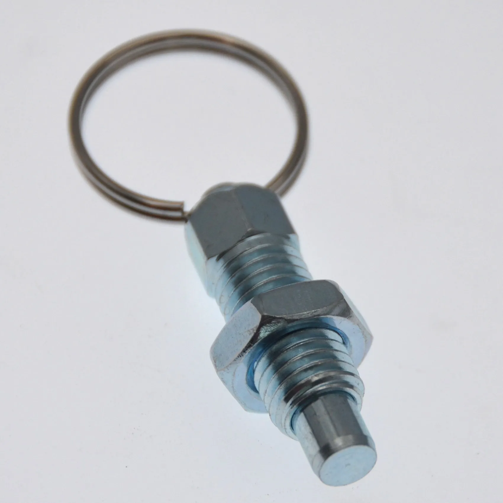 풀링 탄소강 용수철 인덱싱 뚜러뻥, M12 플랫 M12X1.75X8mm, 2 개
