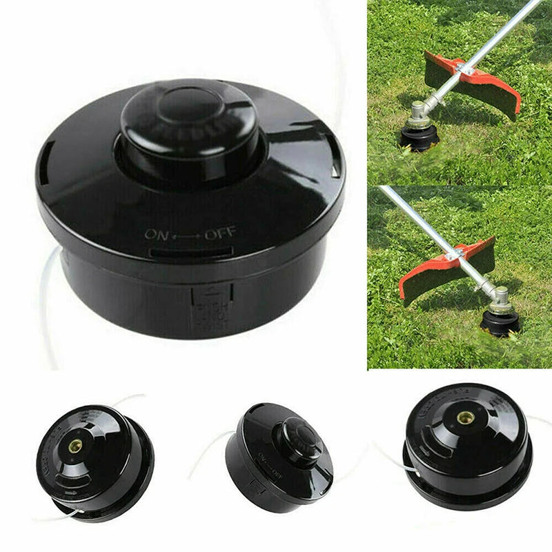 Description Picture 2 of itemPetrol Line Trimmer Head Grass Trimmer Lawn Mower Spool Brush Cutter Double Wire Weeding Cutting Household Garden Tools Adapter