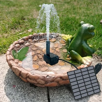Solar Fountain with 6 Nozzles 1