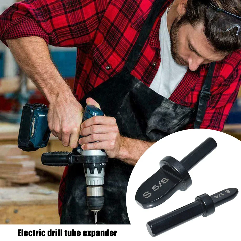 

Hexagonal Handle Tube Pipe Expander Support For Air Conditioner Conditioning Drill Bit Pipe Flaring Swaging Tool 5/6pcs