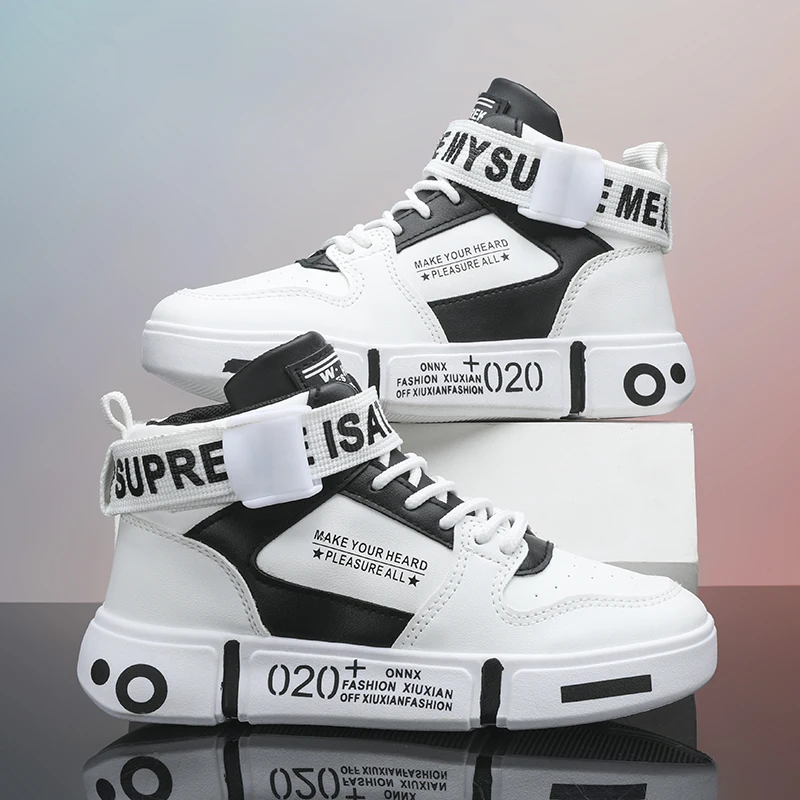 Big Boys High Top Sneakers Luxury Children Casual Shoes Youth Men Fashion Kids Tennis Running Sports Shoes for Boy Free Shipping
