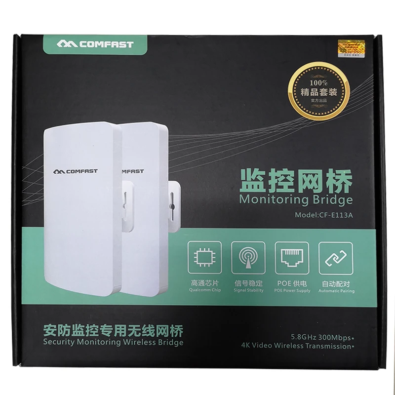 comfast pces ap ponte sem fio ao ar livre wifi cpe ponto de acesso antena nanostation cpe