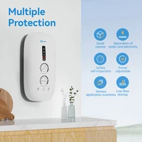 Chauffe-eau électrique instantané sans réservoir à faible consommation CE pour maison, camping-car, voiture, avec pompe DC, pour douche et bain 4