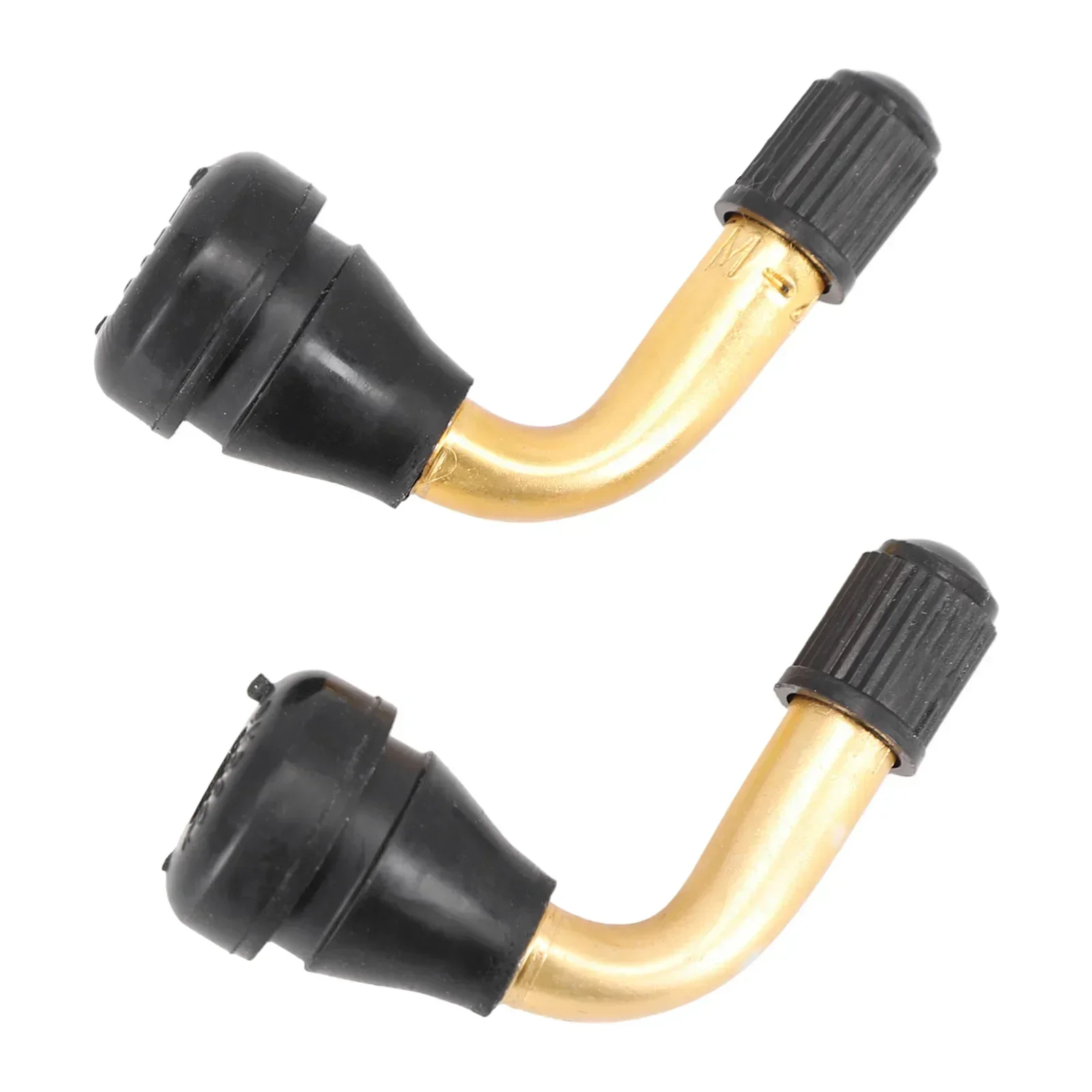 Tubeless Tyre Valve Stems For Electric Scooter Bike PVR70 60 50 45 Degree Electric Bicycle Nozzle Valve Accessories 2pcs