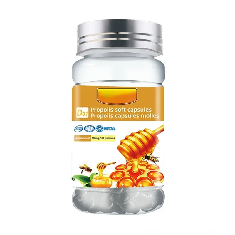 Pure Natural Propolis Softgels , Health Booster, Energy Booster, Dietary Supplement