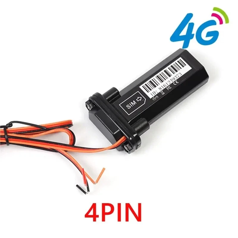 ST901 4Pin Mini GPS Tracker Car Tracker imperme&aacute;vel GPS Tracker com rel&eacute; para carro 4G Controle remoto Construir bateria