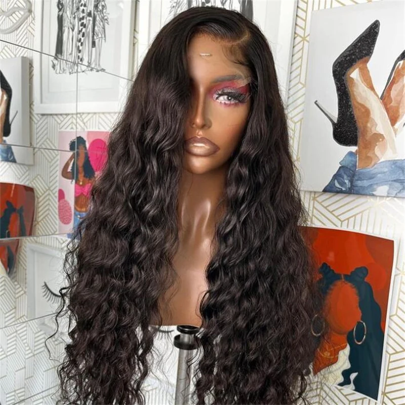 soft-180density-26“-long-kinky-curly-natural-black-lace-front-wig-for-women-babyhair-preplucked-heat-resistant-glueless-daily