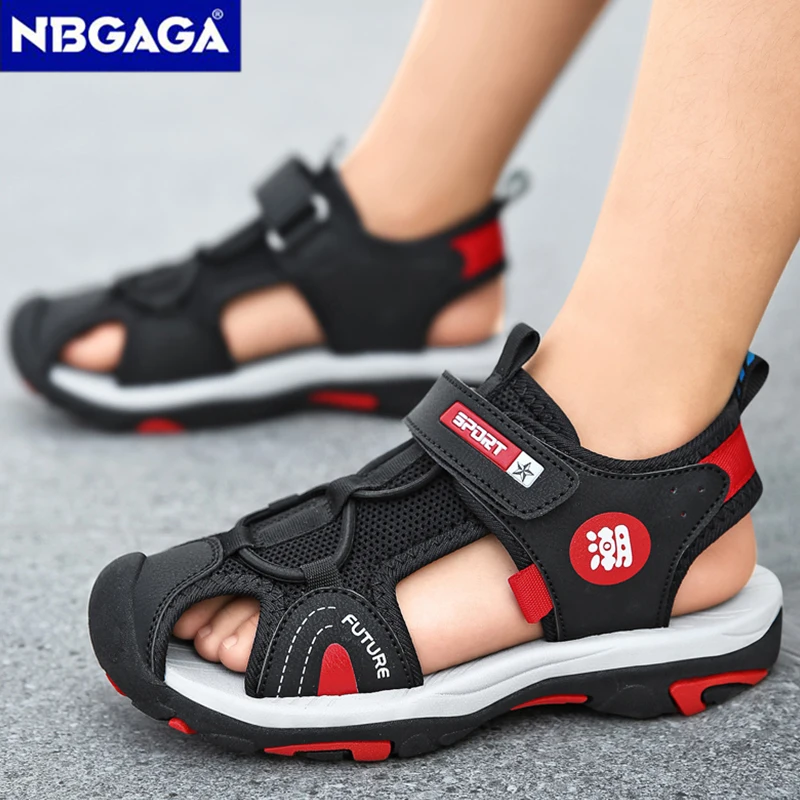 Kids Sandals Breathable Non Slip Beach Outdoor Summer Closed Toe children sandals
