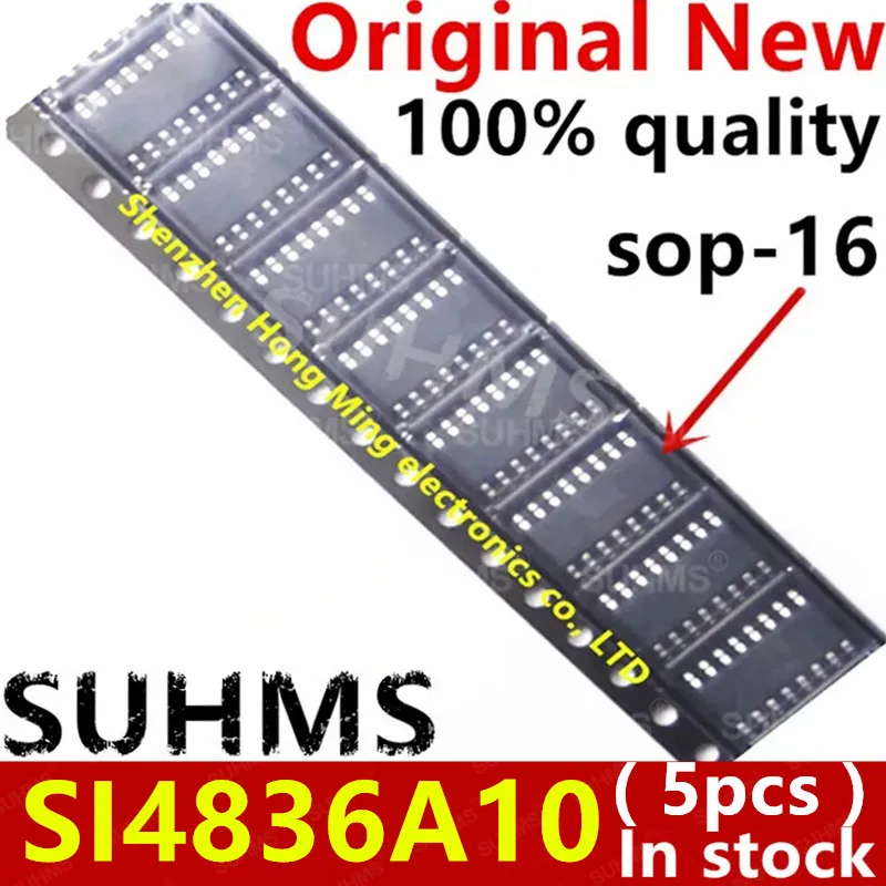 

(5 шт.) 100% Новинка Φ SI4836A10 sop-16 чипсет