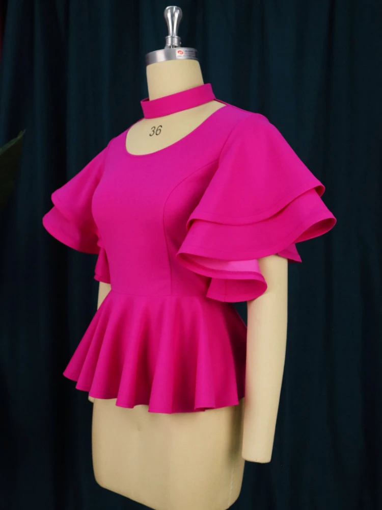 peplum sleeves