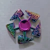 1 Pieces Alloy Finger Spinner Colorful Gyroscope Adult Office Decompression Toys 3