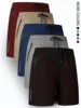Men's Five-Piece Shorts, Sports, Fitness, Swimming, with Zipper Pockets, Quick-Drying, Casual, Breathable, Drawstring Shorts, Suitable for Summer Outdoor Sports, Fitness Training, Home Leisure, Beach Vacation 1 Men's Five-Piece Shorts, Sports, Fitness, Swimming, with Zipper Pockets, Quick-Drying, Casual, Breathable, Drawstring Shorts, Suitable for Summer Outdoor Sports, Fitness Training, Home Leisure, Beach Vacation 1
