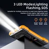 200000mAh Solar Power Bank Portable Large Capacity Charger 120W Super Fast Charging With Four Cables for Xiaomi Iphone Samsung 3