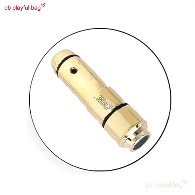 Pb Playful Bag Outdoor Sports 380ACP 2MW Laser Bullet Red dot Laser Sight Training Toy Accessories QG417 6
