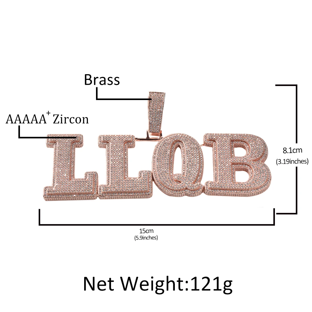 Рисунок 4 - Цепочка с кулоном в виде букв и микро-вышивкой