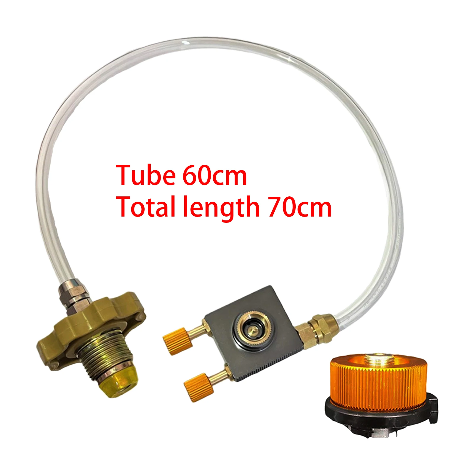 Bbcuepro Tuyau De Réservoir De Propane De 1,8 M – Tuyau Convertisseur De Propane De 05 Kg A 91 Kg Pour Cuisiniere A Propane Barbecue A Gaz Chauffage Buddy Et Plus Encore