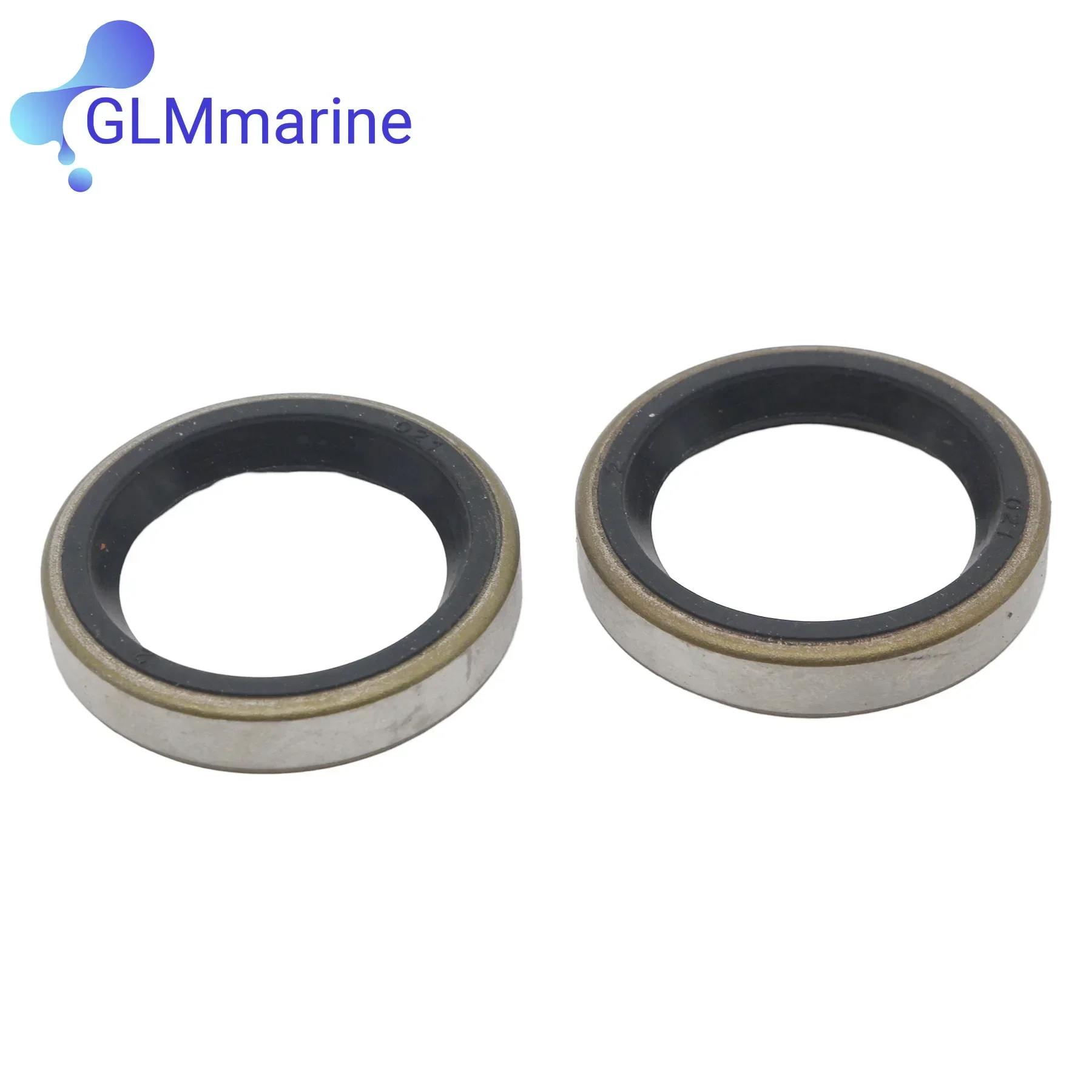 2Pcs Oil Seal Fit For OMC Stern Drive 3.0 3.8 4.3 5.0