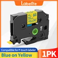 Blue on Yellow