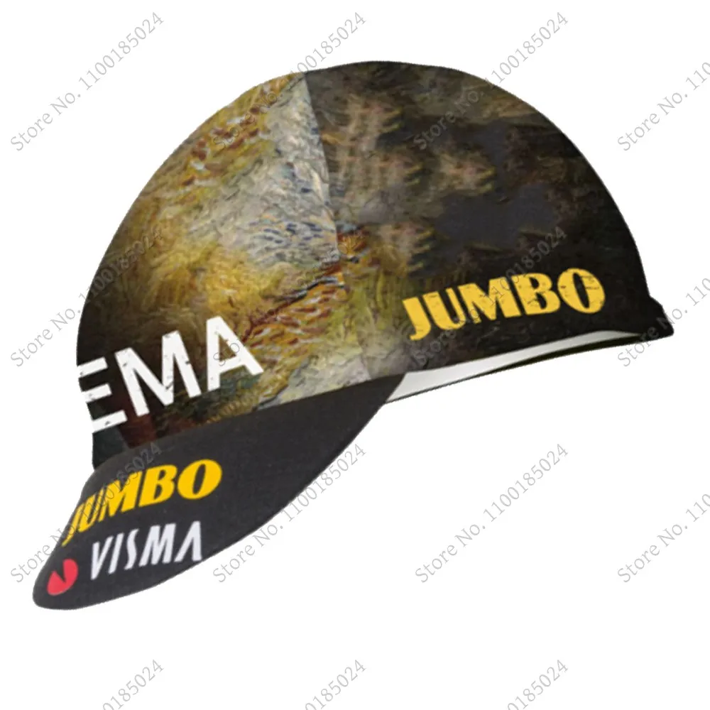 Cycling Caps Jumbo Visma 2022 Team Lightweight Bike Headwear Mtb Road