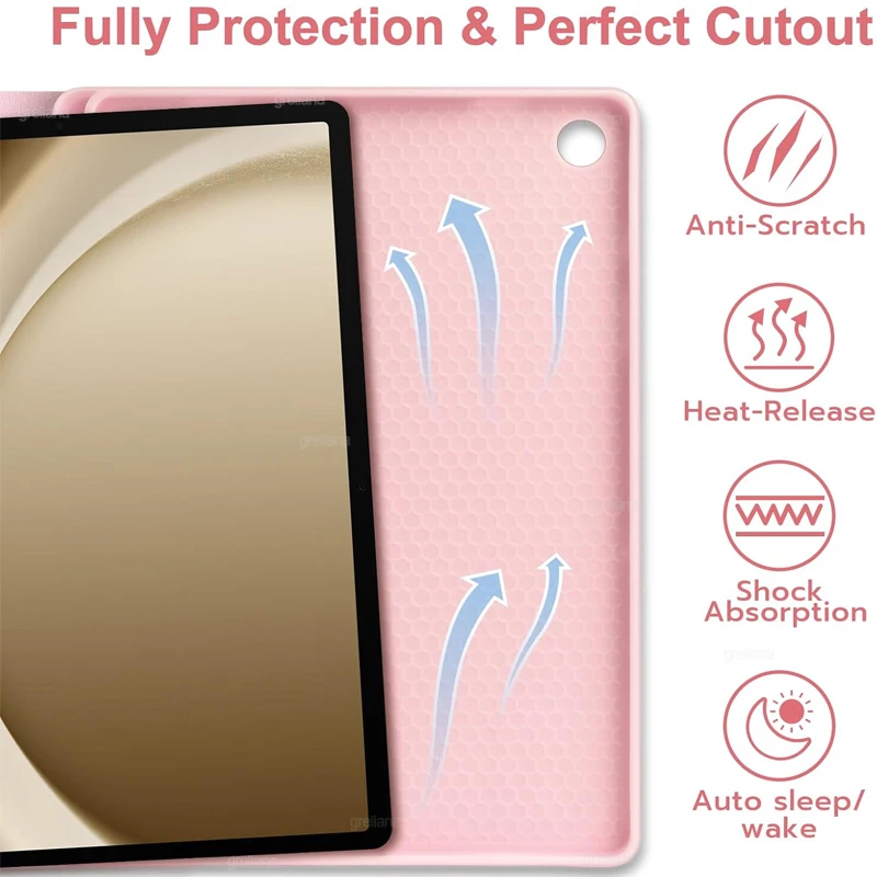 Enhanced Universal Tablet Smart Case with Adjustable Stand