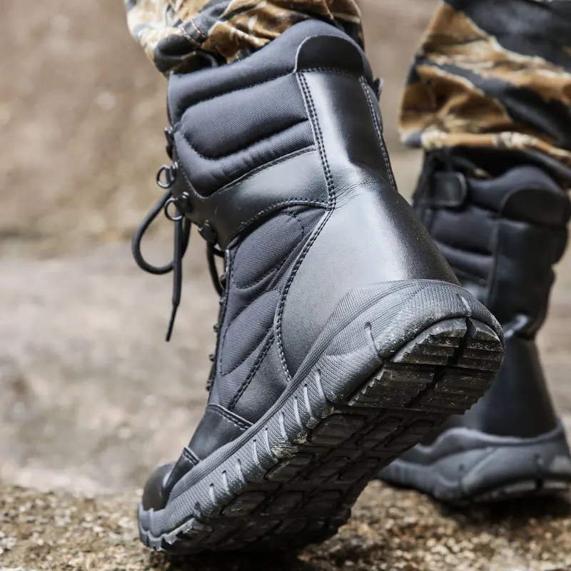 Men Women Outdoor Hiking Ultra Light High Shoes Boot Army Fan Hunting Climbing Military Training Combat Tactical Desert Boots