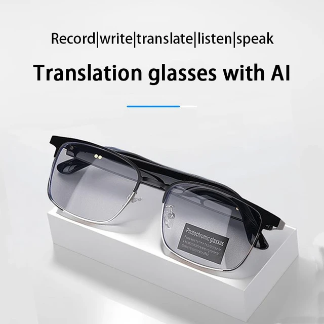HY-G9 Smart Glasses AI Intelligent Translation 144Languages Real-time