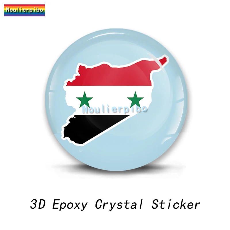 Sticker Palestine Resin Domed Stickers Palestine Flag 3D Vinyl