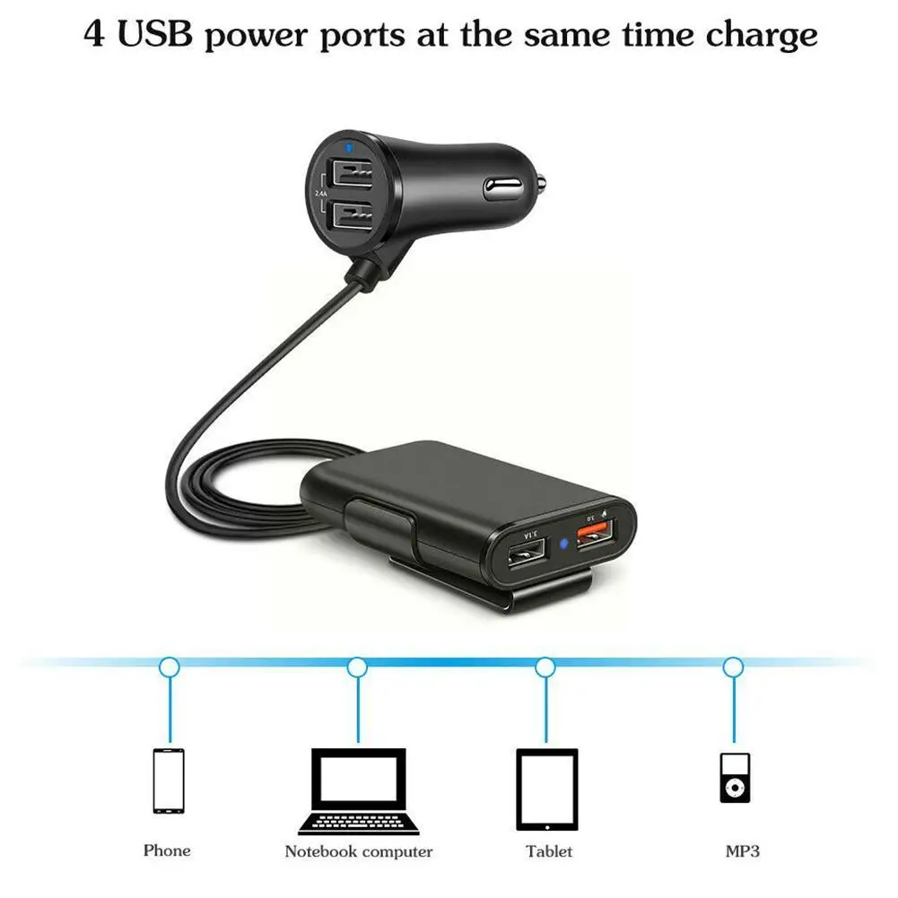 ޴ USB  , 1.7m ڵ, USB  ,  縻 Q9U1, QC3.0, 4 Ʈ, 2.4A, 3.1A, 5V   