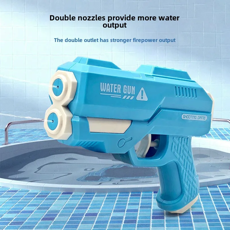 어린이 여름 해변 야외 장난감 물총 연속 발사 물총 수영장 장난감 대용량 물총