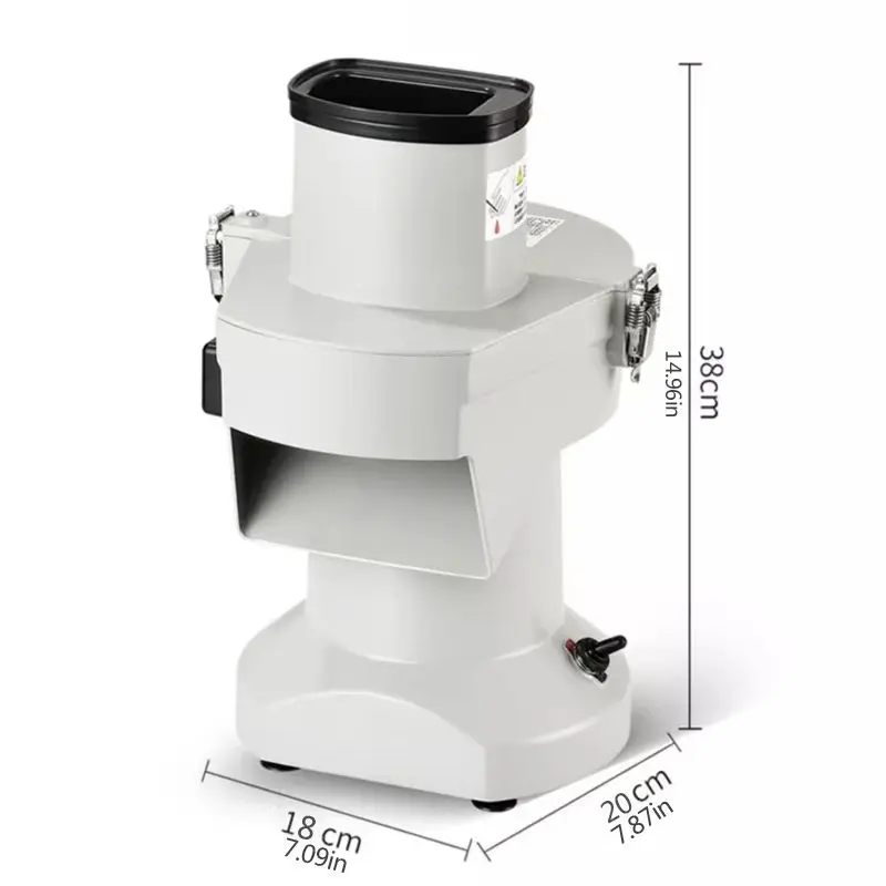 LJPJP 220V Electric Sausage Slicer Cutter Commercial Small Vegetable Cutting Machine Pepper Bacon Cucumber Slicing Machine 2