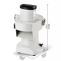 LJPJP 220V Electric Sausage Slicer Cutter Commercial Small Vegetable Cutting Machine Pepper Bacon Cucumber Slicing Machine 2