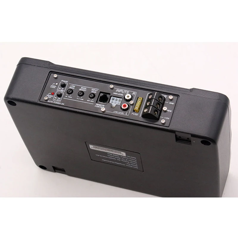 600W Car Bass Subwoofer Audio 8 Inches Amplifier Ultra Thin Powerful Home Power Automotivo Professional Car Amplifier Speakers