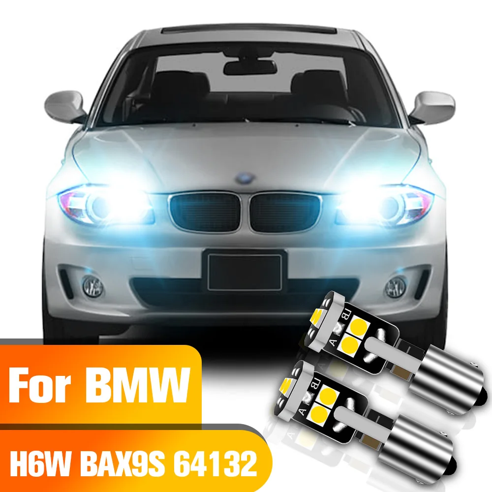 2Pcs BAX9S H6W LED Brake Stop Parking Light Bulb Fit For BMW F20 F30 F31  F34 New